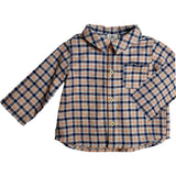 BONTON Soft Plaid Pan Baby Shirt