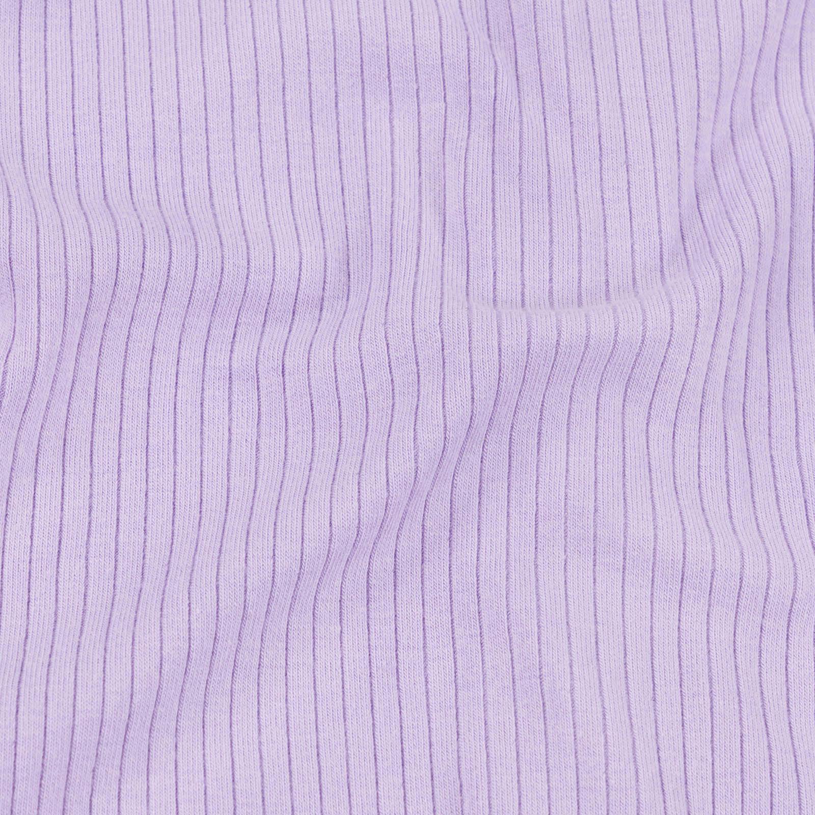 Lilac Ribbed Clever Zip Snug Fit Pajamas