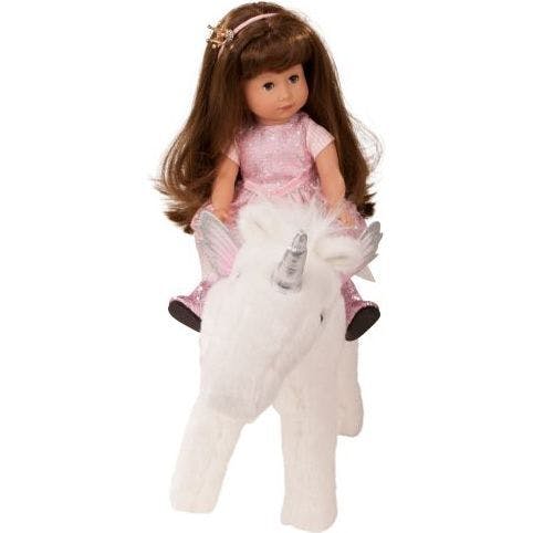 Magical Pegasus Plush Posable Doll Accessory dolls up to 19.7" in height