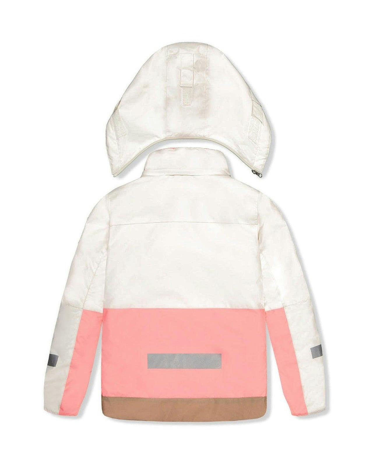 Two Piece Teknik Snowsuit Off-White And Pink