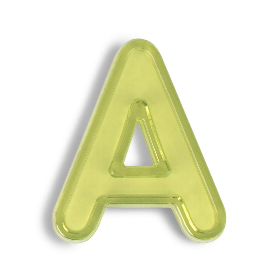 Translucent Uppercase Letters 76 pcs
