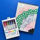 Seriously Smooth Rollerball Gel Pens - Set of 6