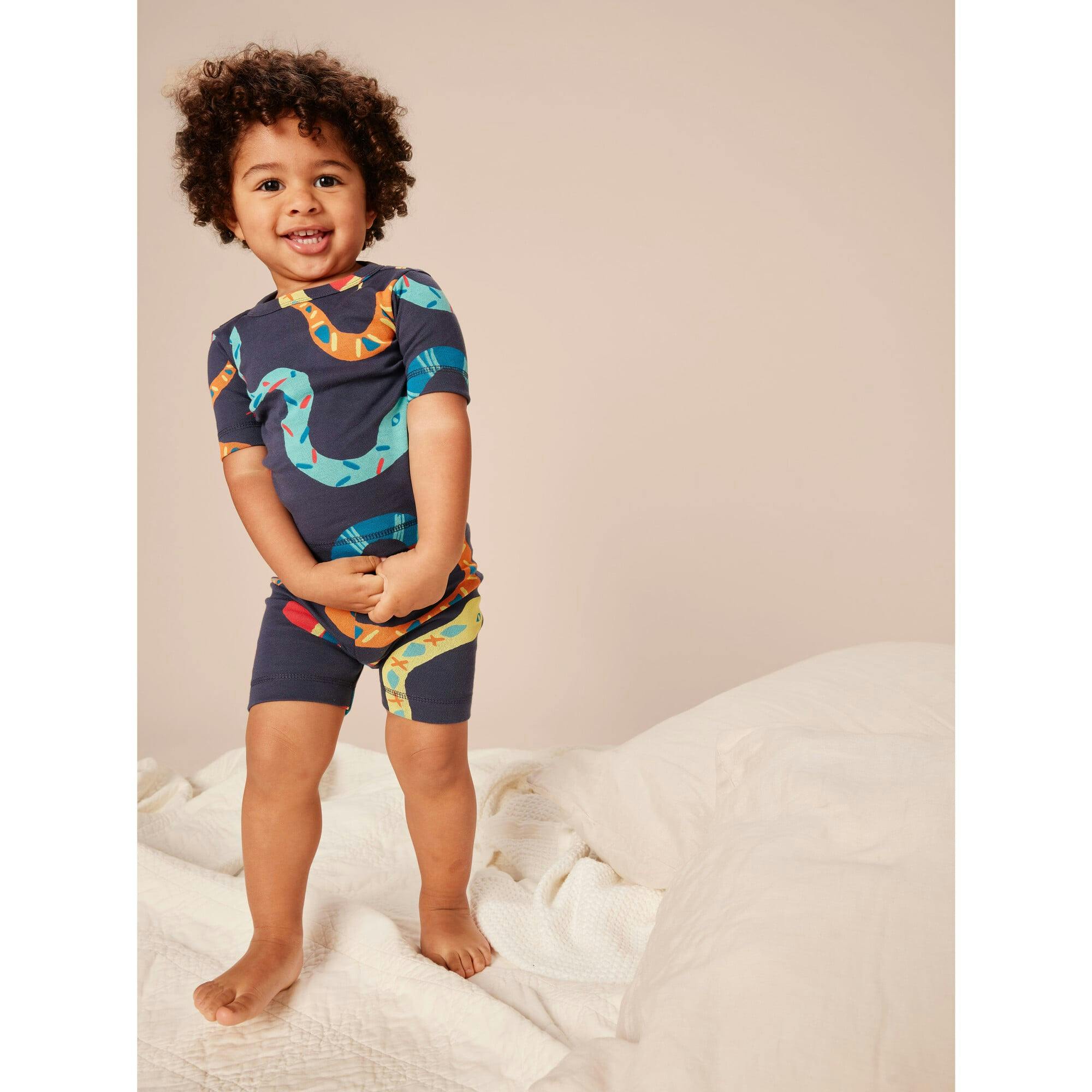 In Your Dreams Above-Knee Short Pajama Set, Multi