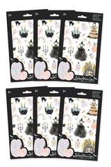 Enchanting Raven Halloween Witch Temporary Tattoo Bundle