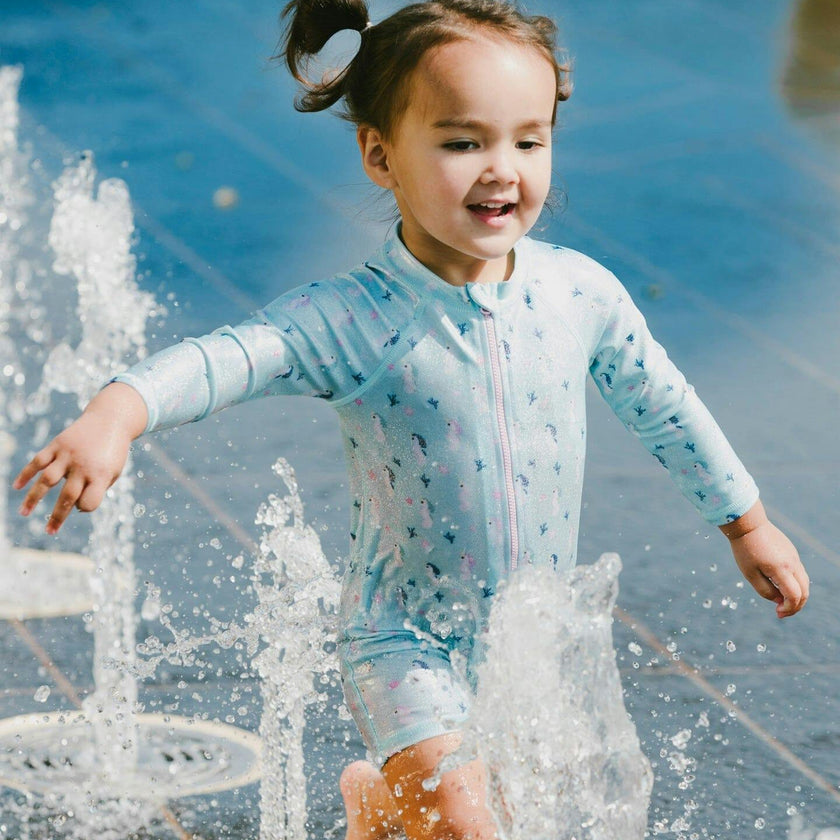 Baby And Toddler One-Piece Long Sleeve Rashguard