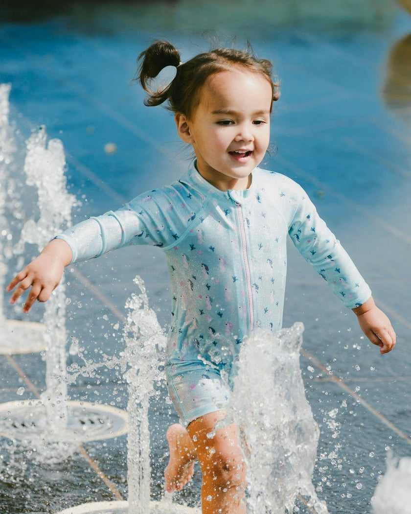 Baby And Toddler One-Piece Long Sleeve Rashguard