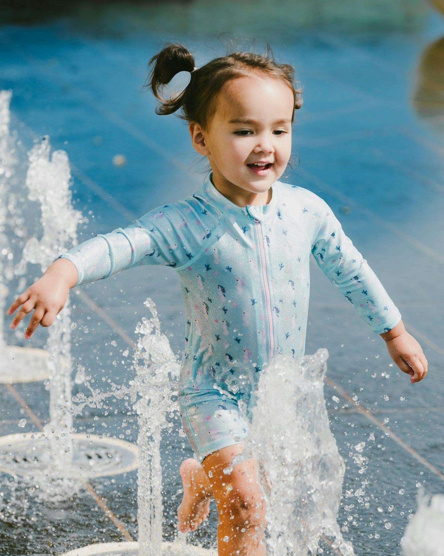Baby And Toddler One-Piece Long Sleeve Rashguard