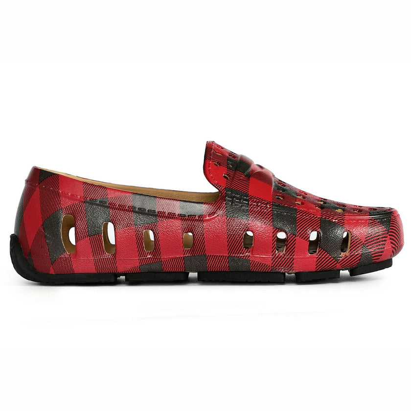 PRODIGY-7P RED TARTAN PLAID/BLACK