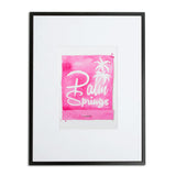 Palm Springs Matchbook Art Print