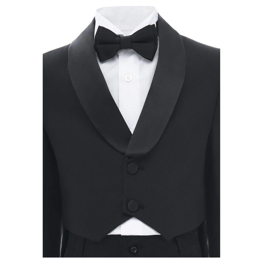 Classic Black Tailcoat Suit