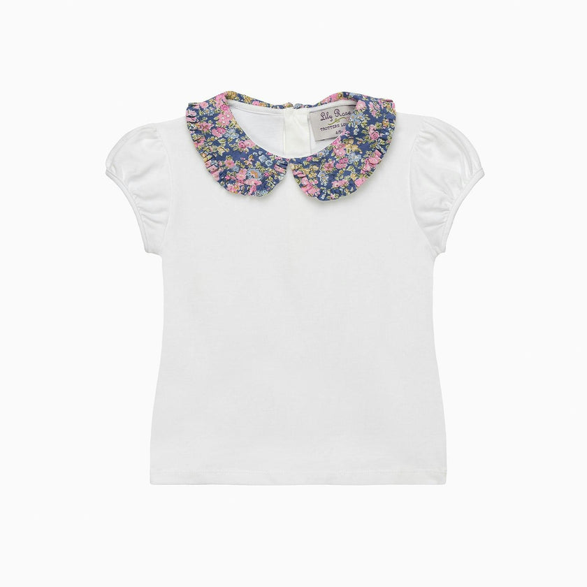 Pie Crust Jersey Top in Tatum