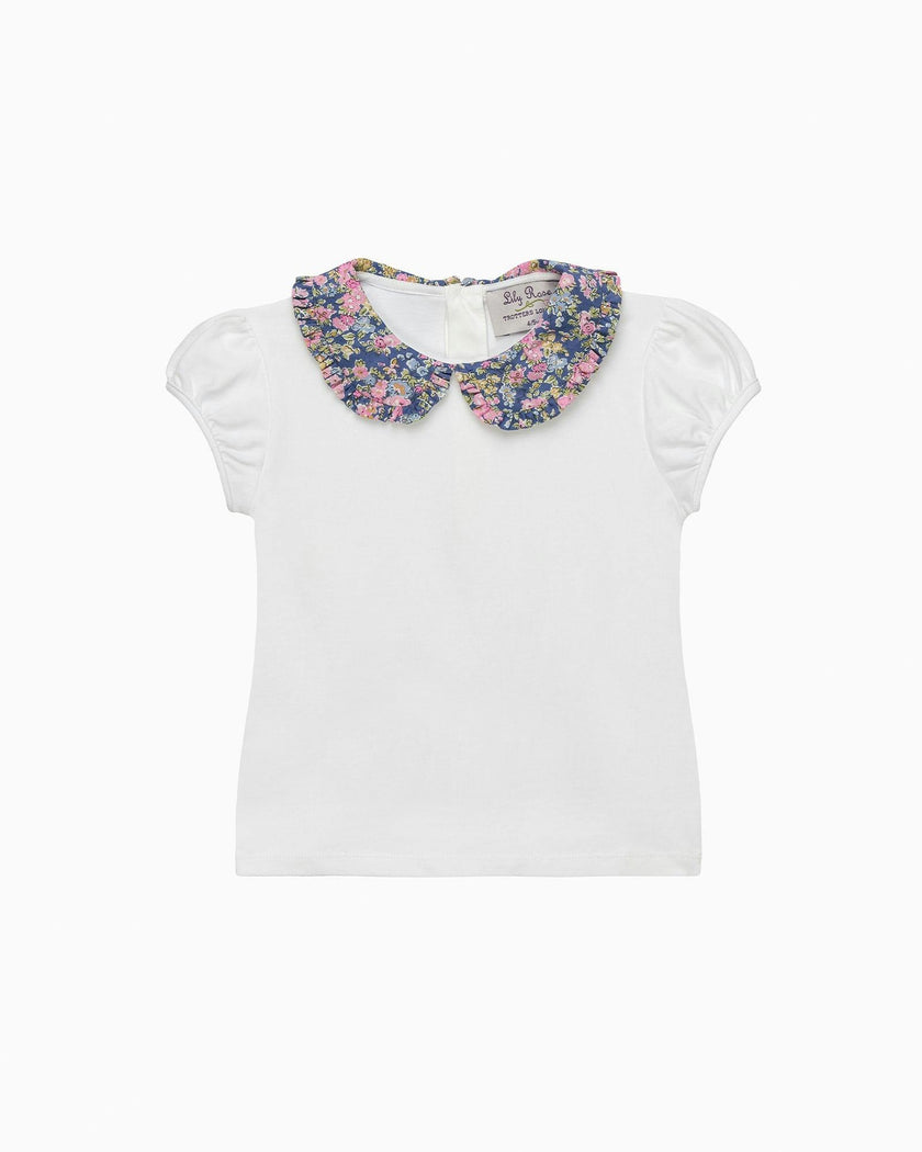 Pie Crust Jersey Top in Tatum