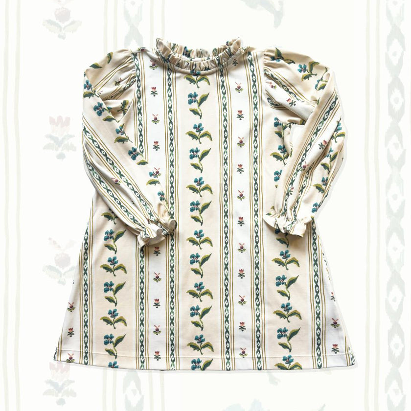 Dashwood Dress in French Stripe