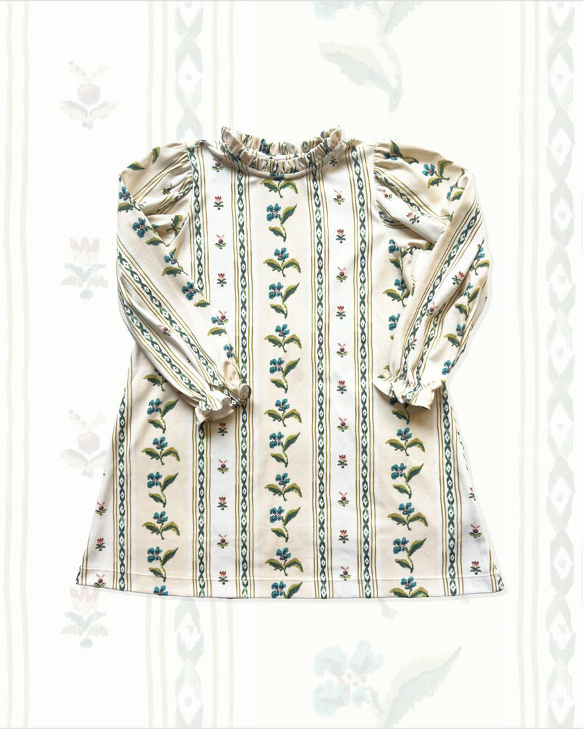 Dashwood Dress in French Stripe
