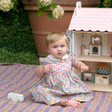 Ditsy Floral Smocked Dress and Bloomers