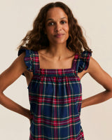 Women's Brushed Twill Clara Nightgown in Windsor Tartan