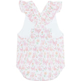 Butterflies Print Ruffle Bubble