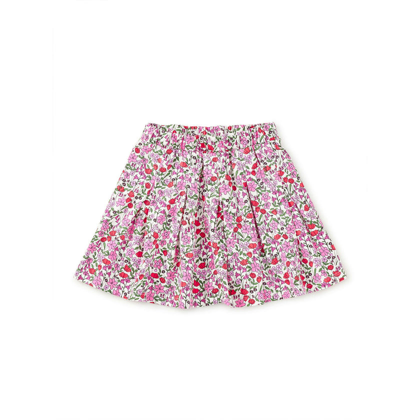 Pleated Jersey Skirt, Somerset Meadow