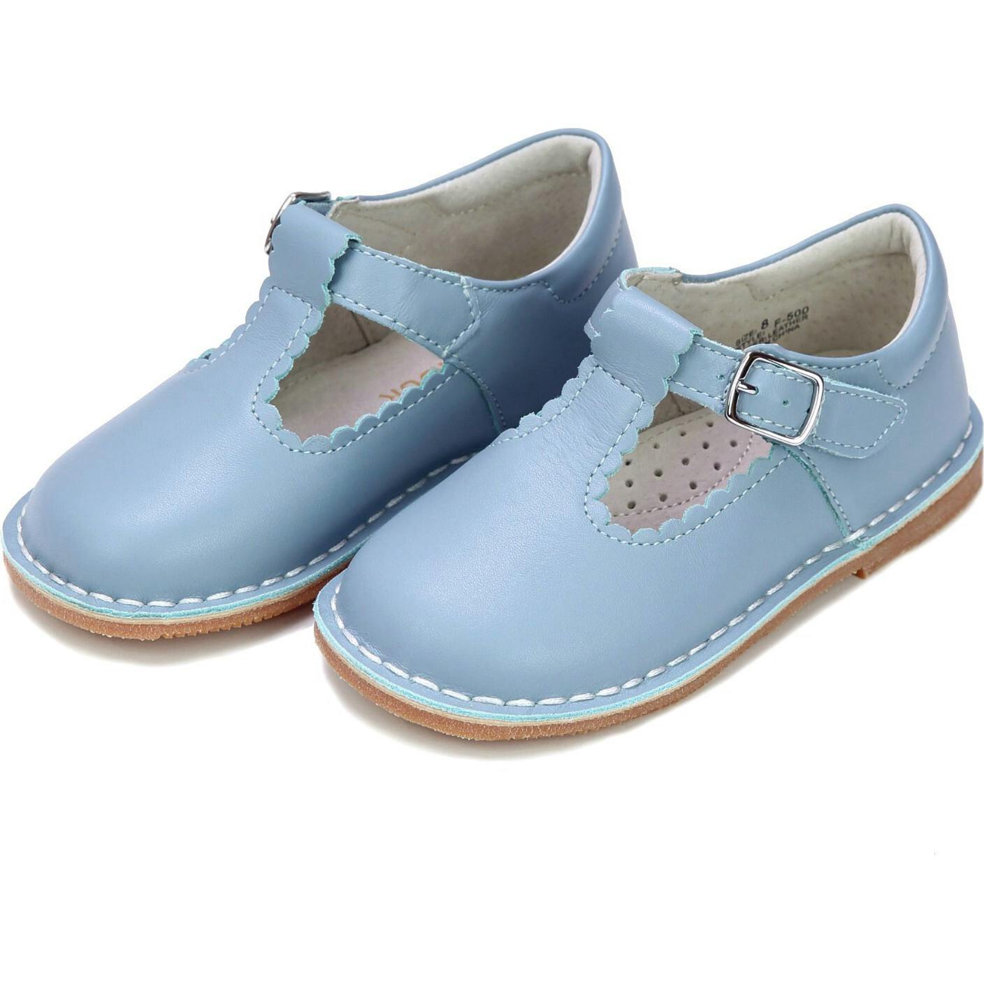 Selina Scalloped T-Strap Mary Jane