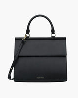 Large, Insulated, Chic Lunchbox, Black