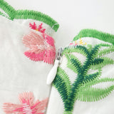 Kaylee Cotton Embroidered Mini Dress