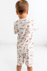 Beach Dogs Unisex Pima Cotton Short Pajama Set