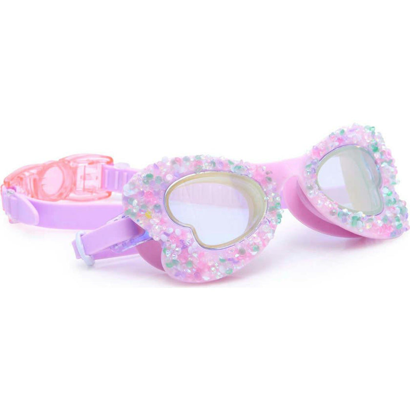 Mauve Monarch Frame Youth Swim Goggle