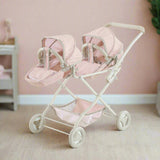 Olivia's Little World Doll Double Bassinet Stroller