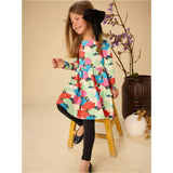 Printed Ballet Dress, Multi