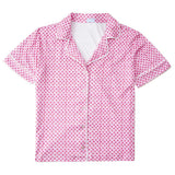 Sailor Hearts Women’s Button Front Short Pajama Set
