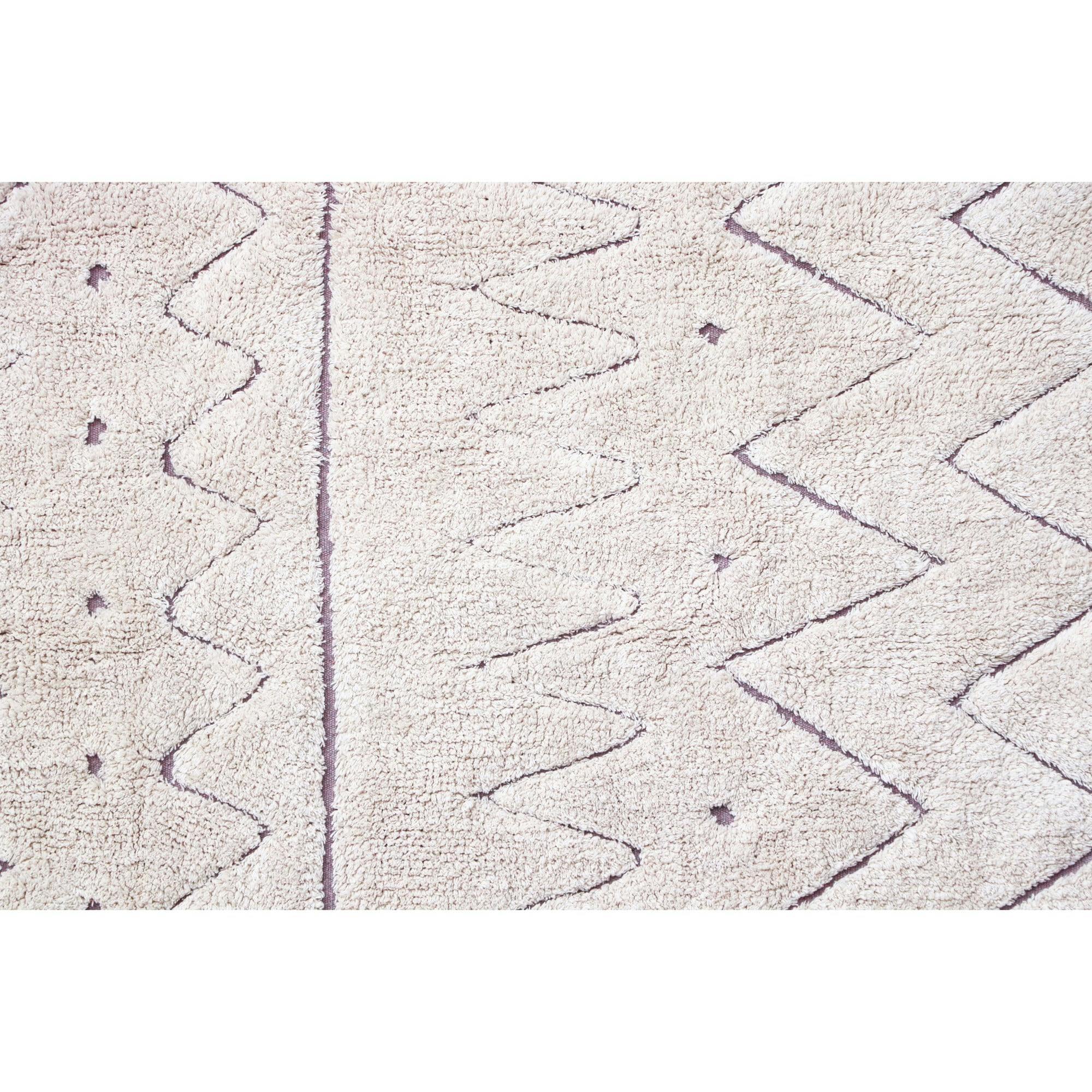 Azteca RugCycled Washable Rug, Natural