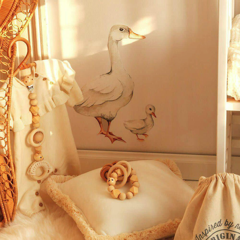 White Ducks Return To Innocence Wall Decal Set