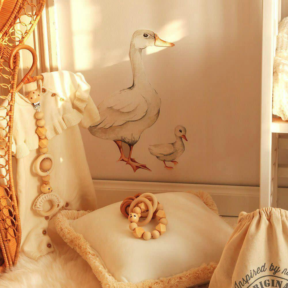 White Ducks Return To Innocence Wall Decal Set