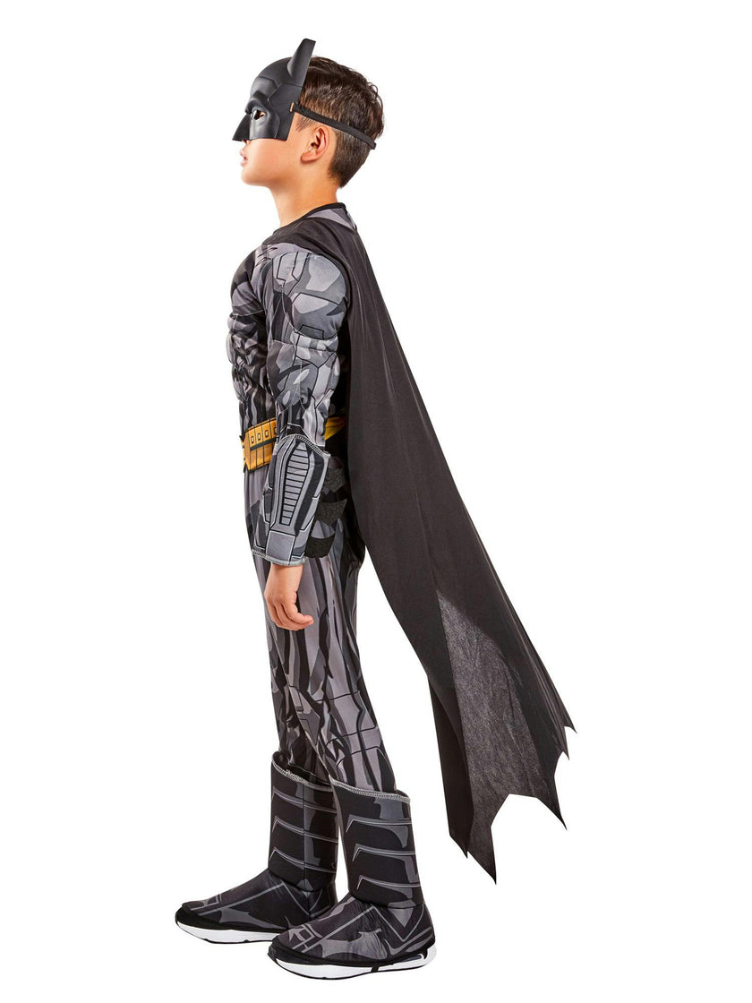 Boys Deluxe Justice League Muscle Chest Batman Costume