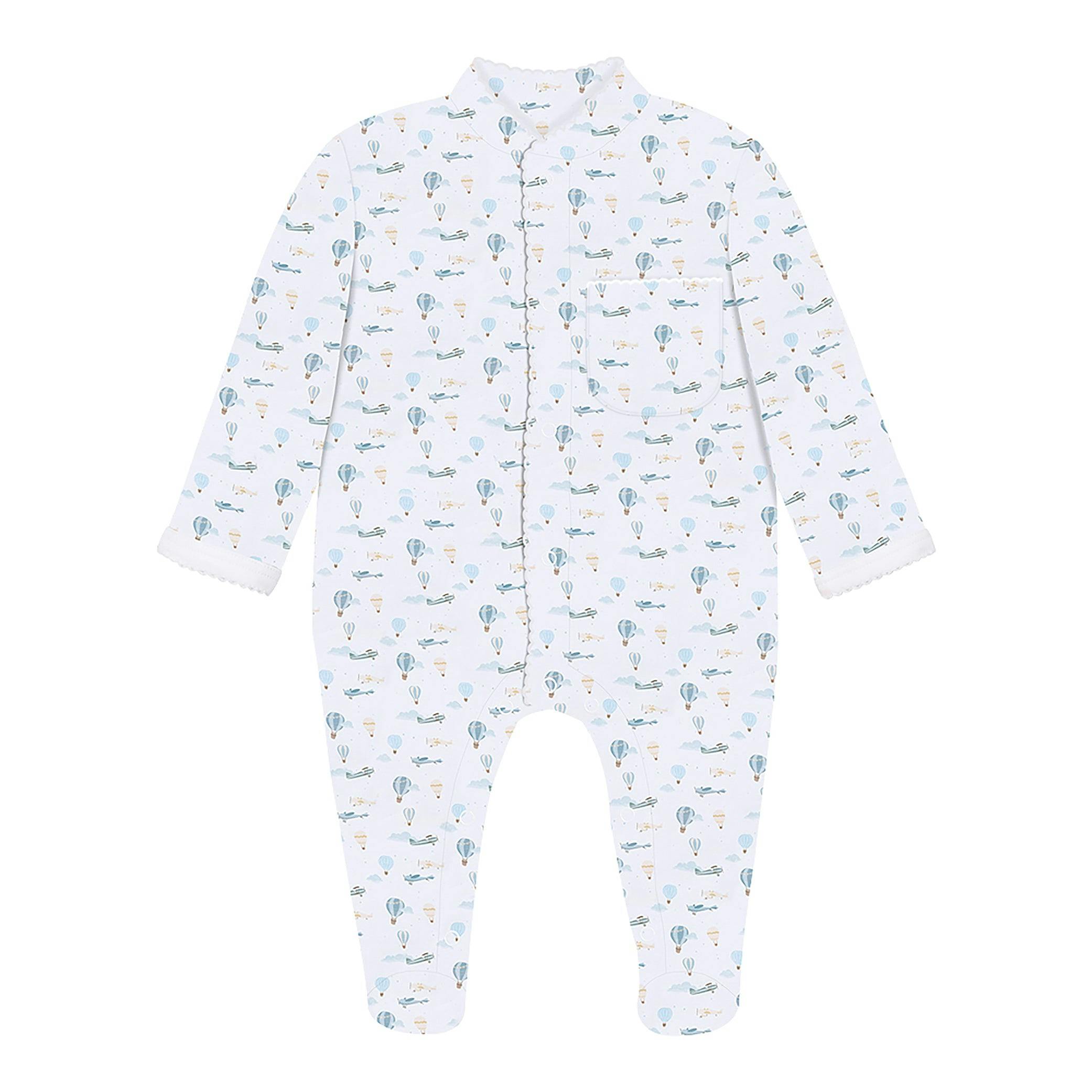 Little Airplanes Pima Baby Pajama