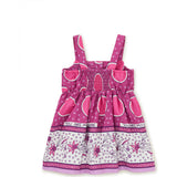 Sleeveless Button Front Dress, Pink