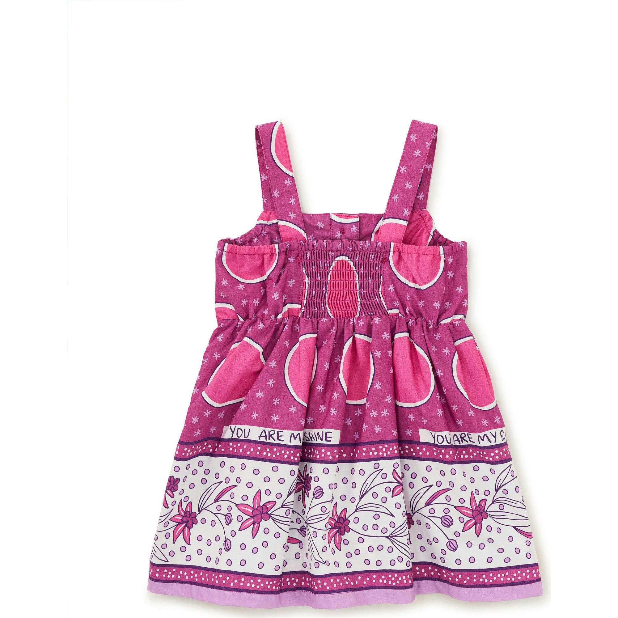 Sleeveless Button Front Dress, Pink