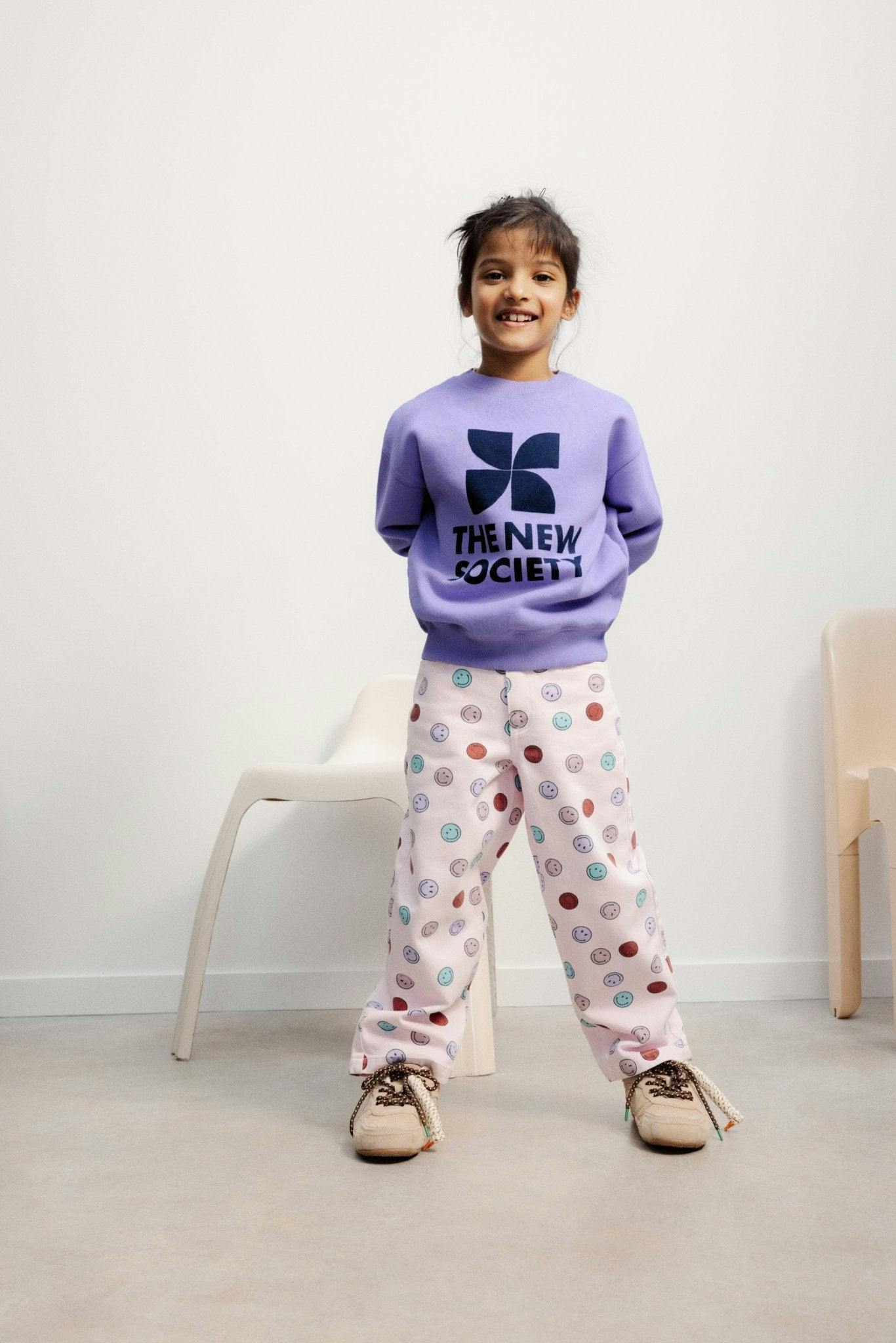 Smiley Denim Trouser