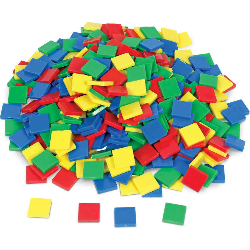 Square Color Tiles Set of 400