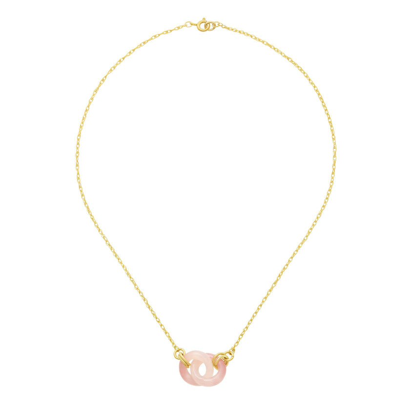 Rose Rings Necklace