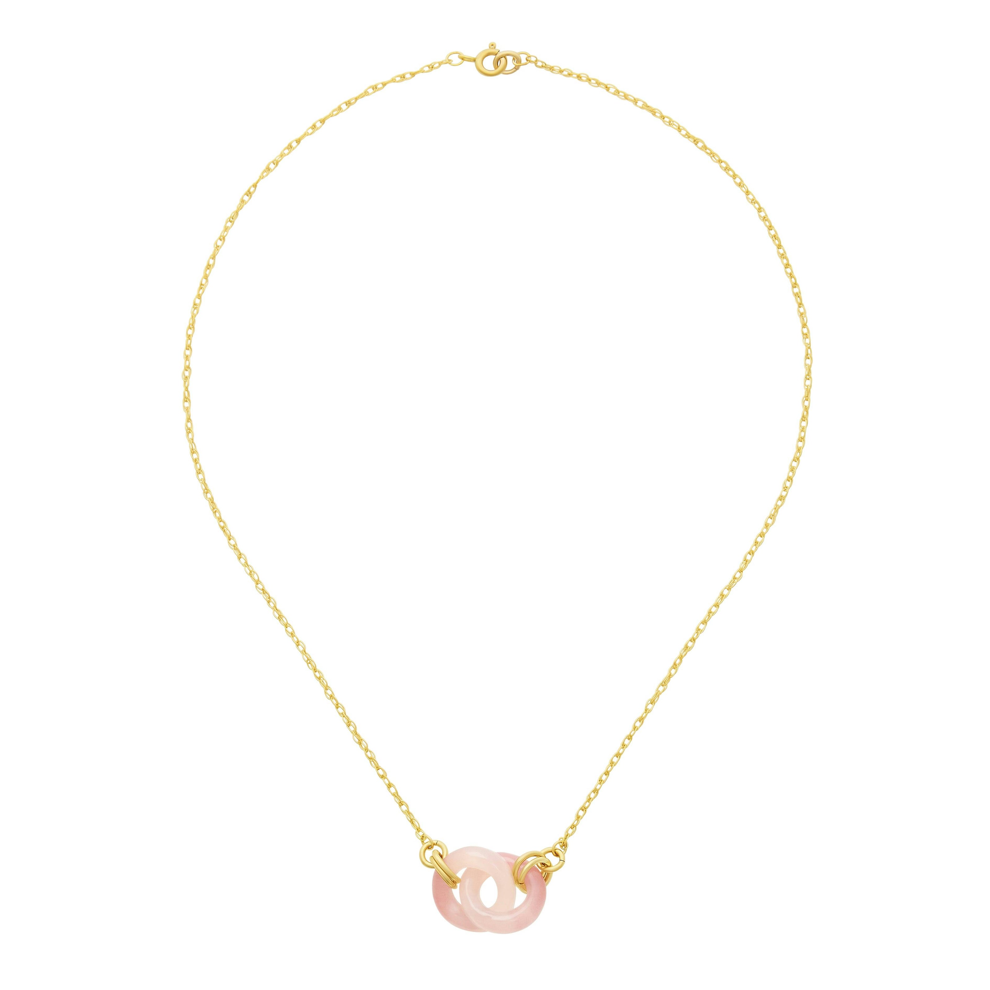 Rose Rings Necklace
