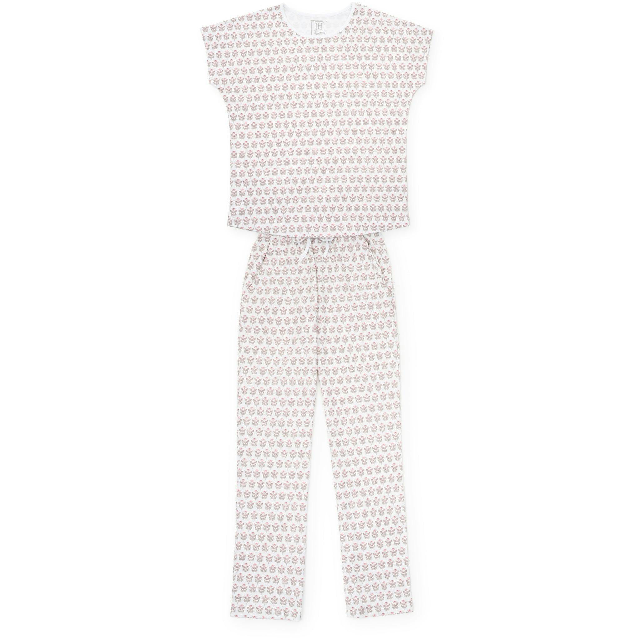 Marcia Women's Pajama Pant Set - Berkshire Batik Floral