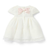 The Organza Occasion Baby Dress, ivory