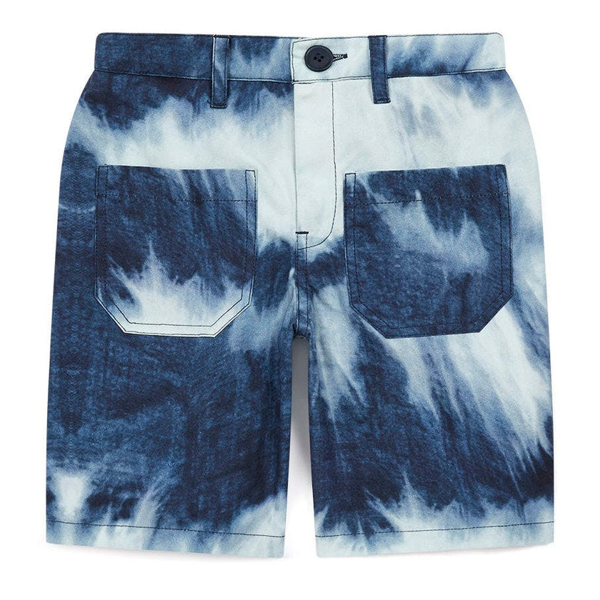 BONTON Alberto Tie Dye Bermuda Shorts
