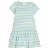 Kari T-Shirt Dress - Greenview Stripe