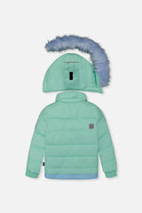 Two Piece Play Snowsuit Mint Green