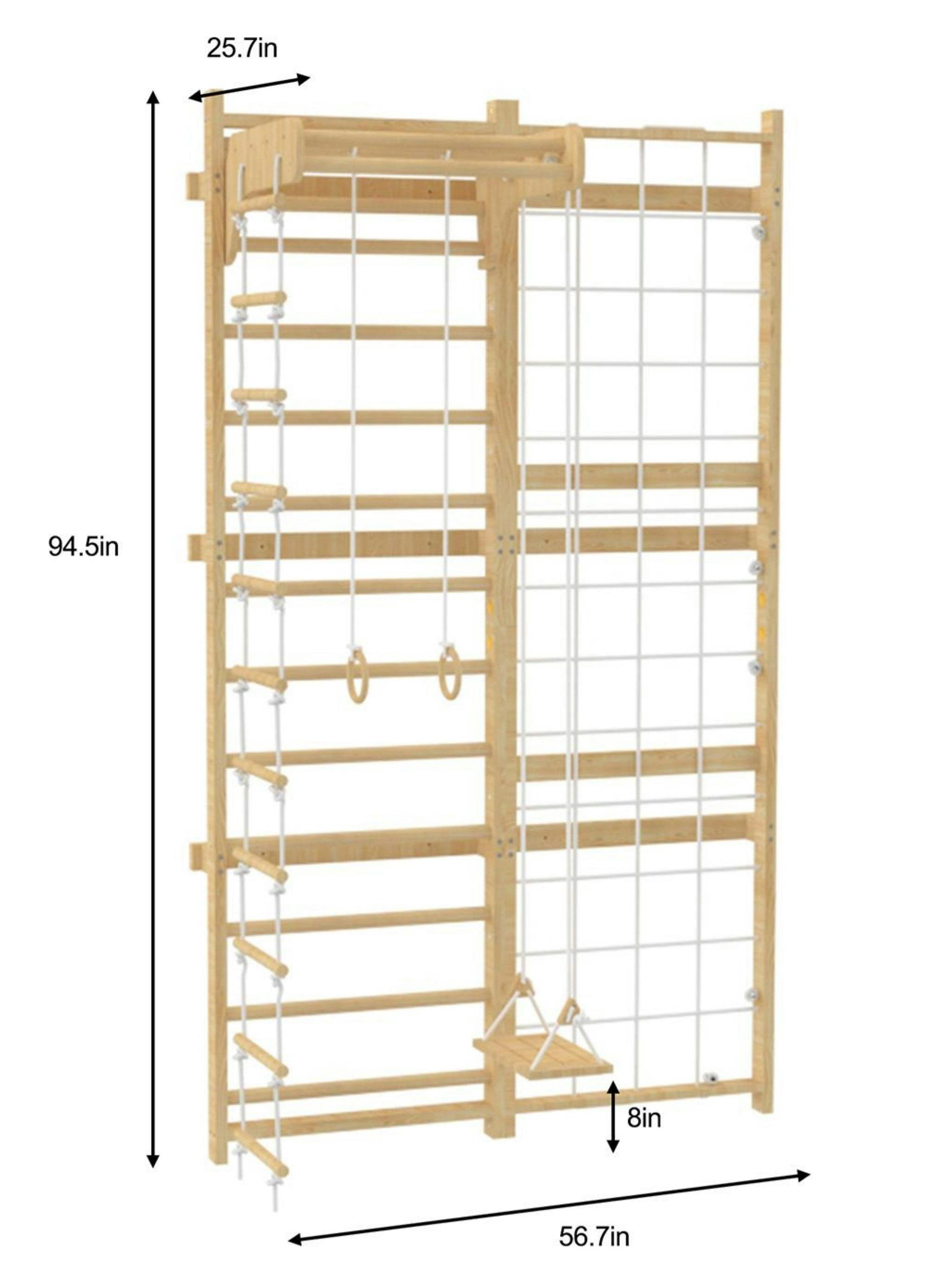 Neem | Swedish Ladder & Rope Wall