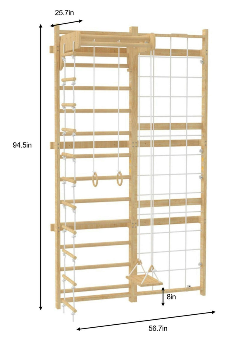 Neem | Swedish Ladder & Rope Wall