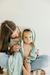 Premium Baby Knit Hooded Towel - Wade