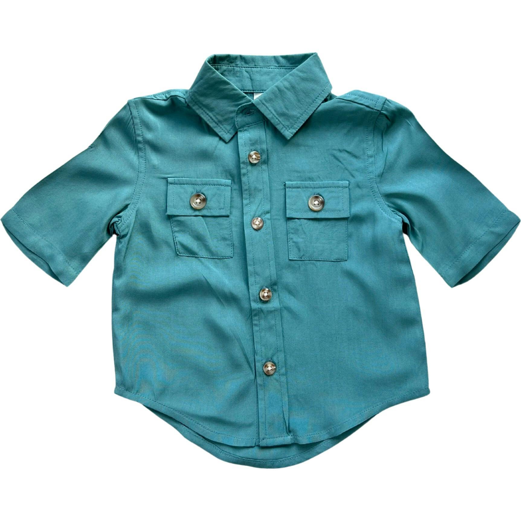 Boy's Utility Shirt Harbor Blue